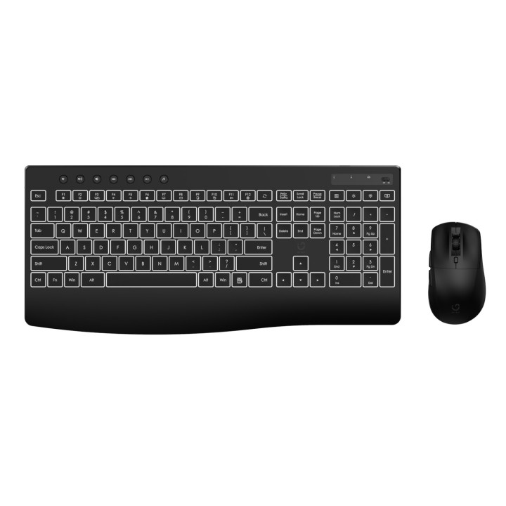 WINX DO Business Backlit Wired Keyboard and Mouse Combo | Randcore