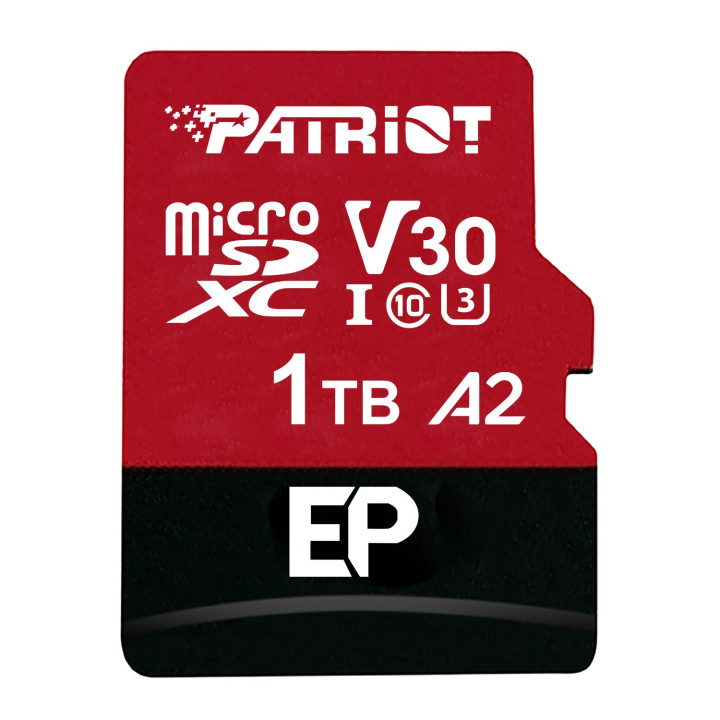 Patriot EP Series 1TB MICRO SDXC V30 A2 (w/o Adaptor) | Randcore