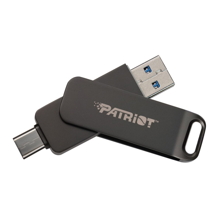 Patriot Rage R550 64GB USB3.2 Swing Type A to Type-C Flash Drive | Randcore