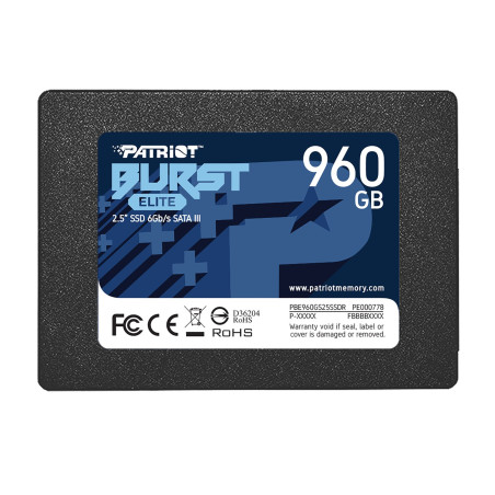 Patriot Burst Elite 960GB 2.5" SATA III SSD | Randcore