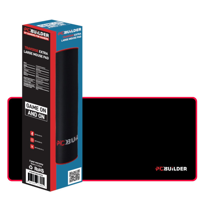 PCBuilder Traverse Large Mouse Pad | Randcore
