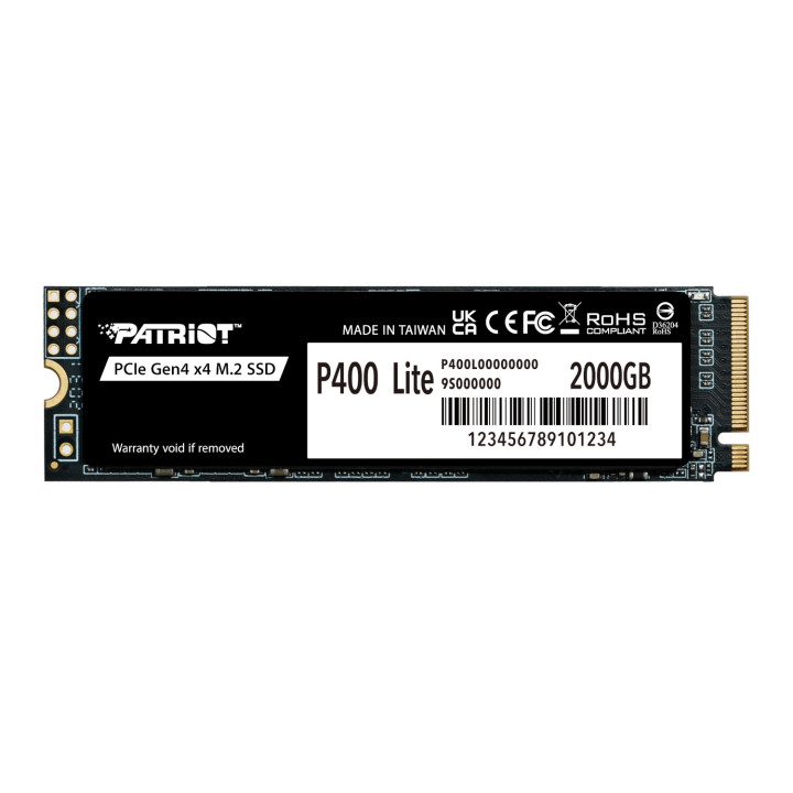 Patriot P400 Lite 2TB M.2 PCIe Gen 4 x4 NVMe SSD | Randcore