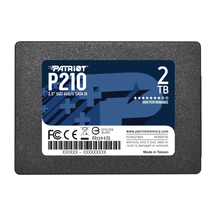 Patriot P210 2TB 2.5 Inch SATAIII SSD | Randcore