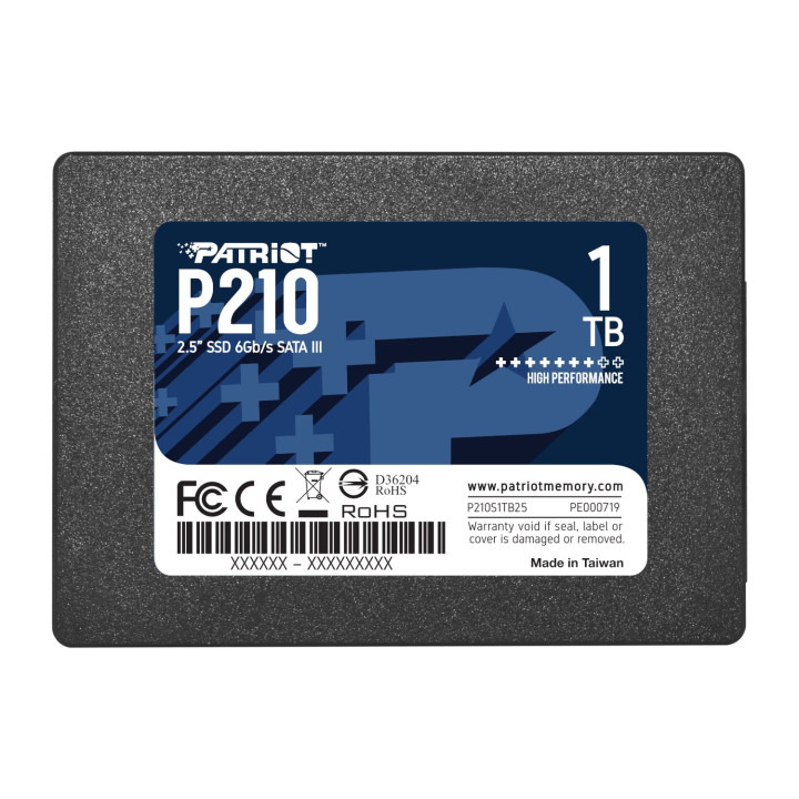 Patriot P210 1TB 2.5 Inch SATAIII SSD | Randcore