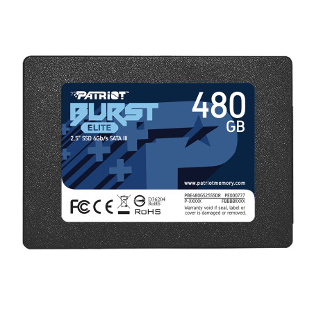 Patriot Burst Elite 480GB 2.5" SATA III SSD | Randcore