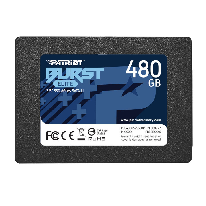 Patriot Burst Elite 480GB 2.5" SATA III SSD | Randcore