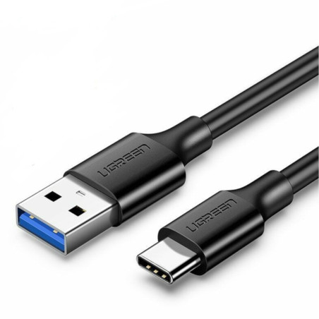 UGREEN Type-C to USB 3.0 Cable 2m – Fast Charging 3A, 5Gbps Sync – Black | Randcore