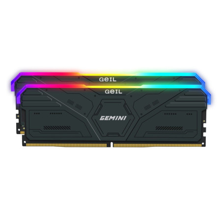 GeIL Gemini RGB 32GB DDR5 6000MHz Desktop Gaming Memory Kit (2 x 16GB) – Grey | Randcore