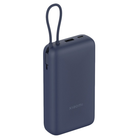 Xiaomi 33W Power Bank 20000mAh (Integrated Cable) – Blue | Randcore