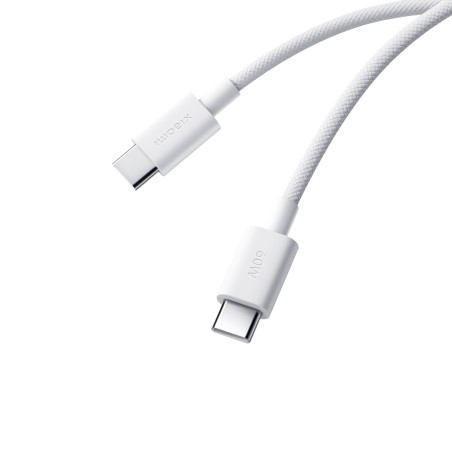 Xiaomi 3A Braided USB Type-C to USB Type-C Cable 1M - White | Randcore