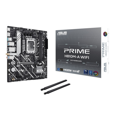 Asus PRIME H810M-A WIFI LGA1851 Micro ATX Motherboard | Randcore
