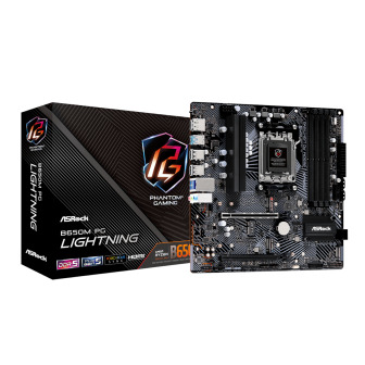 ASRock B650M PG Lightning AMD AM5 Micro ATX Motherboard | Randcore