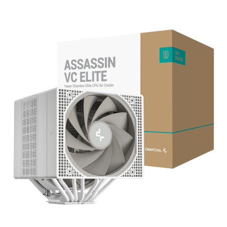 DeepCool ASSASSIN VC ELITE CPU Air Cooler - White | Randcore