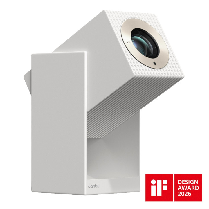 Wanbo Cube 2 Pro – 1080P 500ANSI Android 11 Smart Home Theatre Projector – White | Randcore