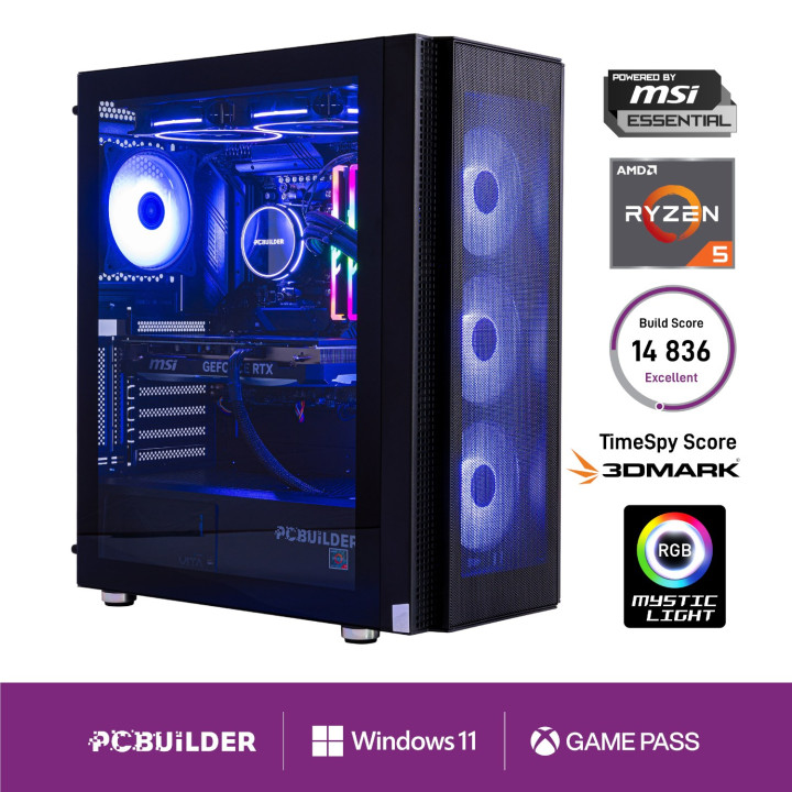 PCBuilder Ryzen 5 9600X NEXUS Windows 11 Gaming PC | Randcore