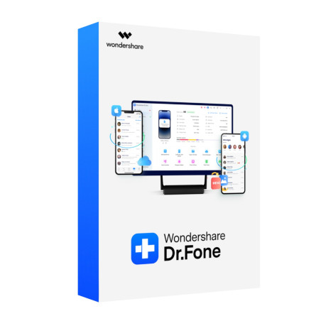 Wondershare Dr.Fone – Full Toolkit for Windows (Digital Annual License | 1-5 devices | 1 PC) | Randcore