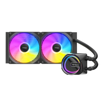 Antec Skeleton 240 ARGB CPU Liquid Cooler Black | Randcore