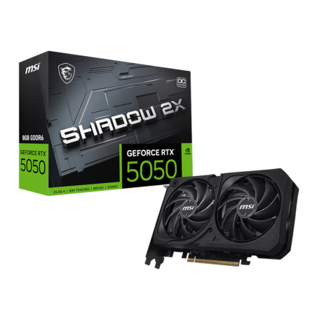 MSI Nvidia GeForce RTX 5050 Shadow 2X OC 8GB Graphics Card | Randcore