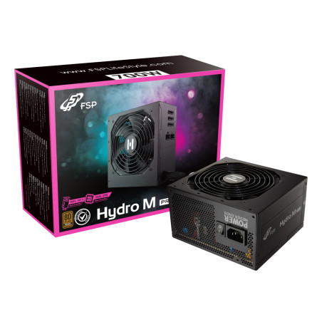 FSP Hydro M Pro 700W 80PLUS Bronze Gen5 Semi-modular Power Supply | Randcore