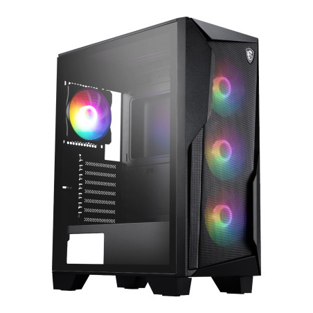 MSI MAG FORGE 130A Airflow ATX Gaming Chassis - Black | Randcore