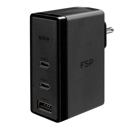 FSP 65W PD 2-Prong USB Type-C Power Adapter | Randcore