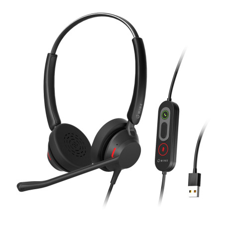 WINX CALL Pro 2 AI Noise Cancelling Mic Headset | Randcore