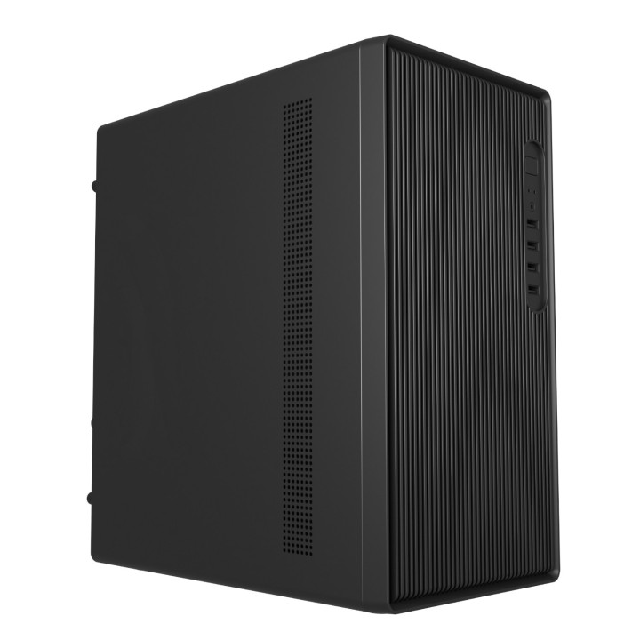 FSP S120 M-ATX Mid Tower Desktop Chassis - Black | Randcore