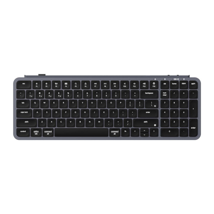 Keychron B2 Pro Ultra-Slim 96% Wireless Keyboard - Space Gray | Randcore
