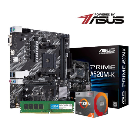 PCBuilder AMD Ryzen 5 3400G LEVEL UP Core Upgrade Kit | Randcore