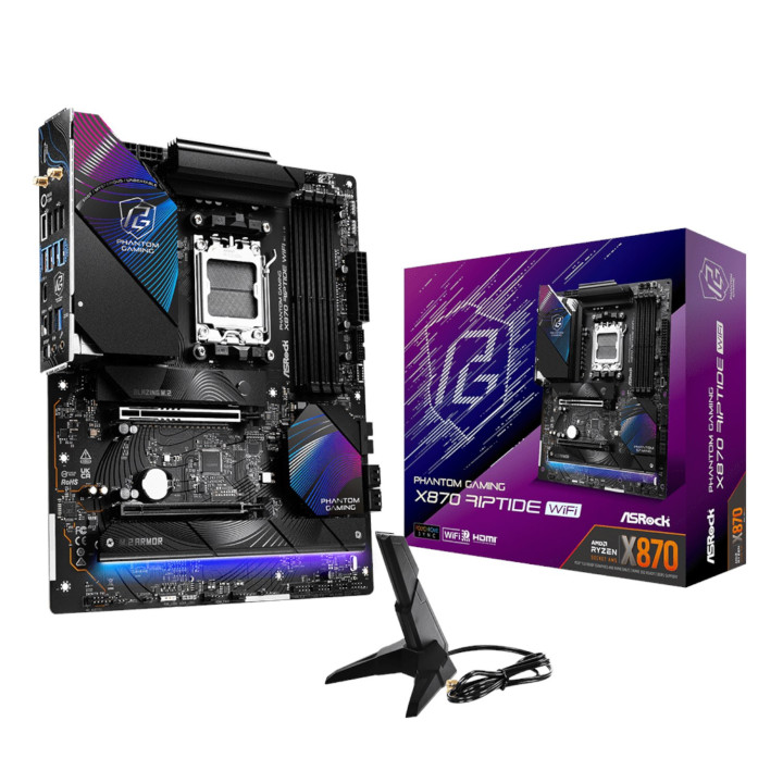 ASRock X870 Riptide AM5 Wi-Fi Phantom Gaming Motherboard | Randcore