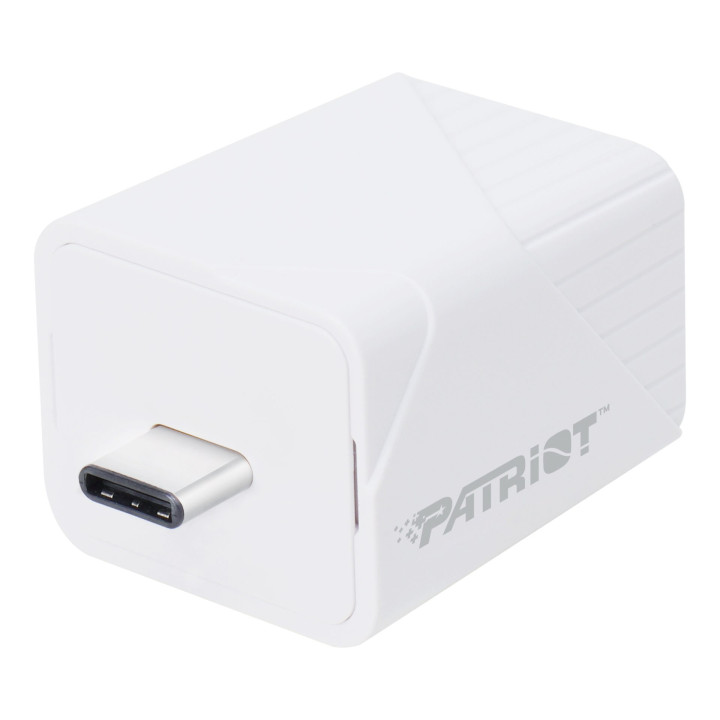 Patriot iLuxe Cube 1TB Type-C Smart Backup Solution - White | Randcore