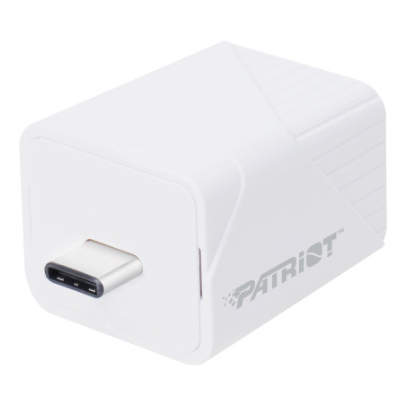Patriot iLuxe Cube 512GB Type-C Smart Backup Solution - White | Randcore