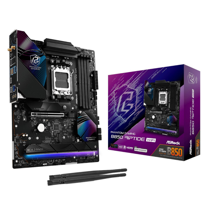 ASROCK B850 RIPTIDE WIFI AM5 ATX 4X DDR5 | Randcore