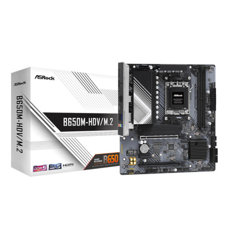 ASRock B650M-HDV/M.2 AM5 Micro-ATX Motherboard | Randcore