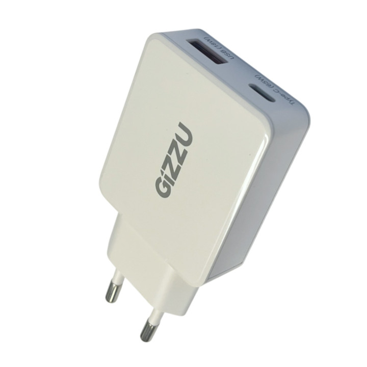 Gizzu 2-Port 65W GaN Wall Charger | Randcore