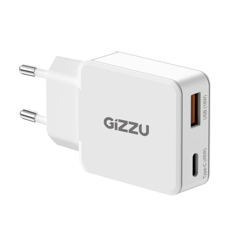 Gizzu 2-Port 45W GaN Wall Charger | Randcore