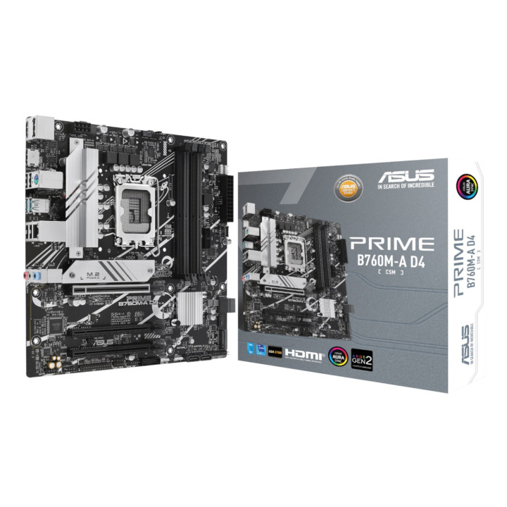 Asus PRIME B760M-A D4 CSM LGA 1700 M-ATX Motherboard | Randcore