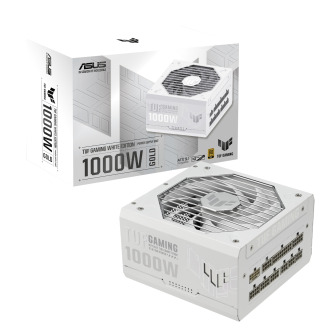 Asus TUF Gaming 1000W 80 PLUS Gold ATX Modular Power Supply - White | Randcore