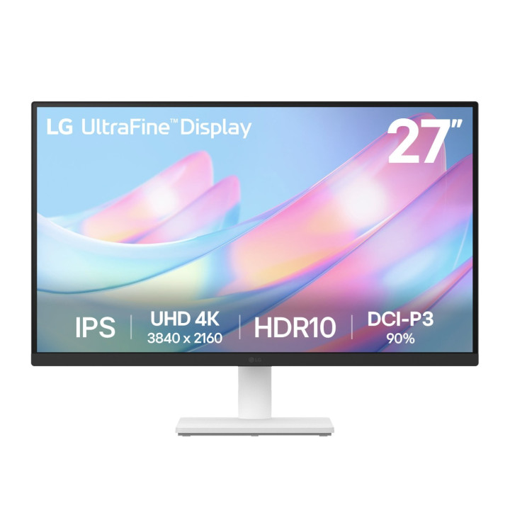 LG UltraFine 27" 4K UHD IPS Monitor - White | Randcore