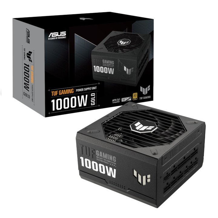 Asus TUF Gaming 1000W 80 PLUS Gold ATX Modular Power Supply - Black | Randcore