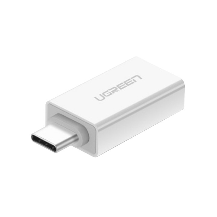 UGREEN US173 USB-A to USB Type-C Adapter - White | Randcore