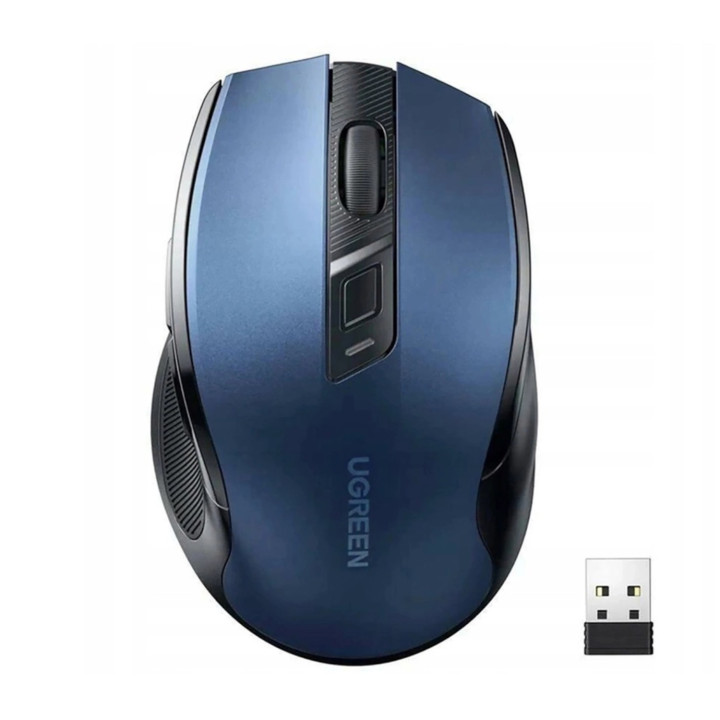 UGREEN MU006 2.4GHz Wireless Optical Mouse – Blue | Randcore
