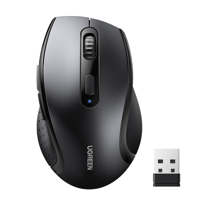 UGREEN M511 Ergonomic 2.4GHz Wireless Mouse - Black | Randcore