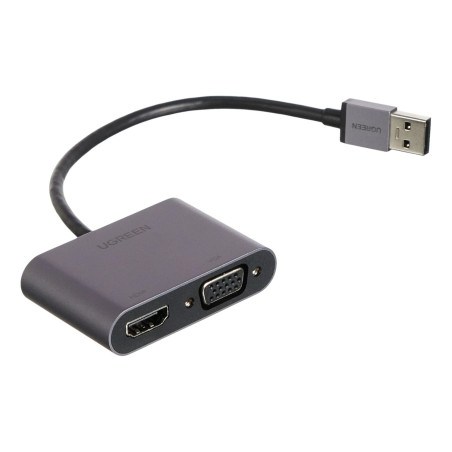UGREEN CM449 USB-A to HDMI + VGA 1080P Display Adapter | Randcore